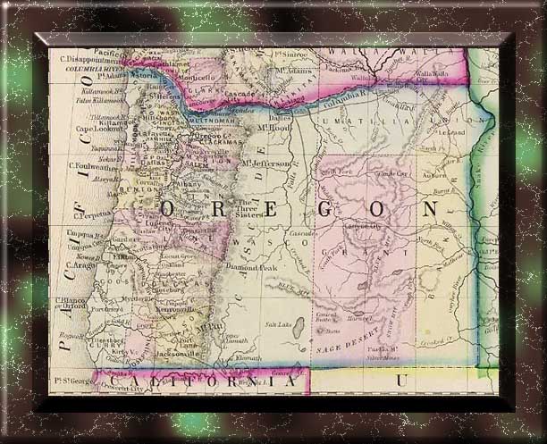 Historic Oregon County Maps